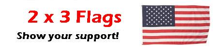 2' x 3' Flags
