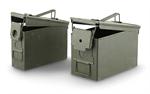 Ammo Cans, Empty, Water Sealed, Military Surplus - Size .50 Cal. & .30 Cal.