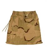 Women's Knee Length Skirt - Tri-Color Desert