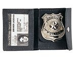 Leather Police I.D./Badge Holder