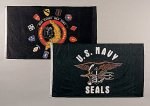 VIETNAM VETERAN & U.S. NAVY SEALS 3 x 5 FLAGS