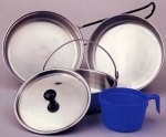 Stainless Steel 5-Piece Mess Kit