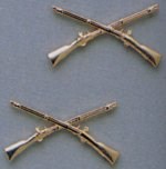 Officers Infantry Pin