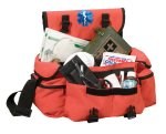 Orange Medical Rescue Response Bag