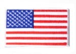 U.S. Flag Patch-White Border