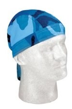 Sky Blue Camo Headwrap