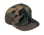 Mens Camouflage Full Back Cap
