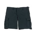  Black BDU Combat Shorts