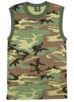 Camouflage Muscle Shirt