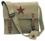Shoulder Bag - Medic - Khaki w/Star