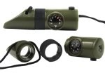 O.D. 6-in1 Survival Whistle Kit w/LED Light