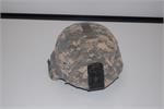 Medium Advanced Combat Helmet With ACU Cover and Front Mount 