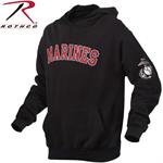 Military Embroidered Pullover Hoodies-Marines