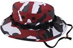 Boonie Hat - Camo - Red