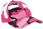Low Profile Cap - Camo - Pink