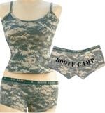 WOMEN'S ACU DIGITAL ''BOOTY CAMP'' BOOTY SHORTS AND TANK TOP