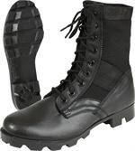 GI Type Steel Toe Jungle Boot - Black