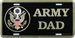 Army Dad License Plate