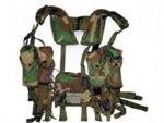 Tactical Load Bearing Vest - Woodland